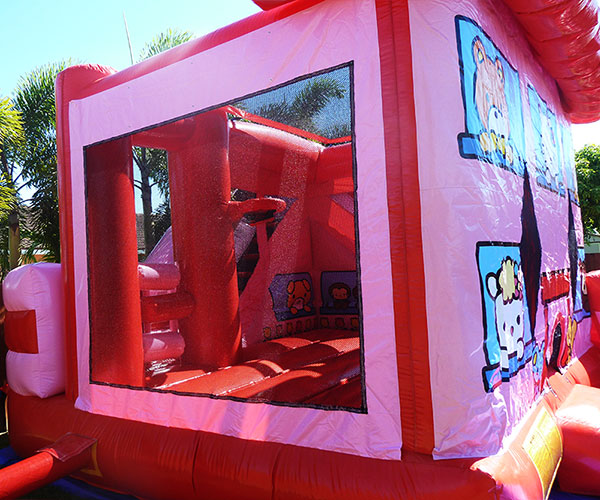 Inflatable Kingdom Kidz Zone Hello Kitty Inflatable Combo Jackson