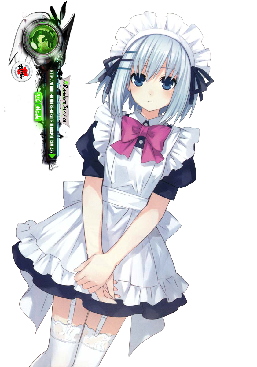 Date A Livetobiichi Origami Cuteee Maid Render Ors Anime Renders 
