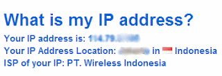 cara mencari ip address komputer