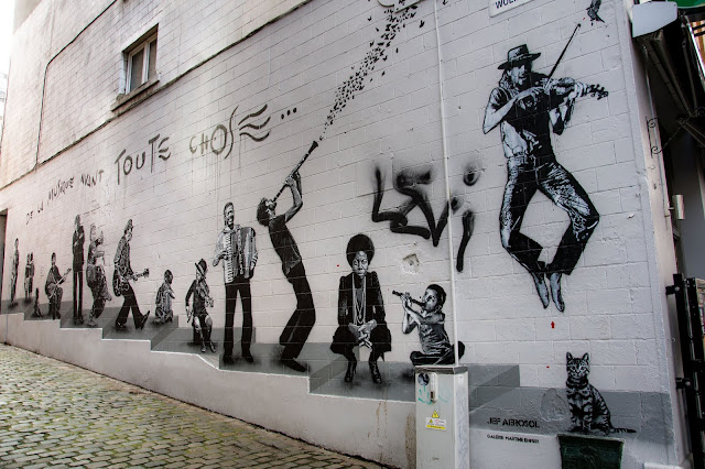 Ed Abillano Today S Street Art Listening To Music