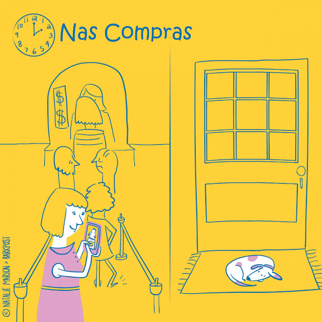 As compras são feitas assim: