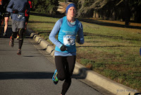 Emily Ness ran 18:36 to take the women's title in the 2013 Tallahassee Turkey Trot 5K Emily Ness