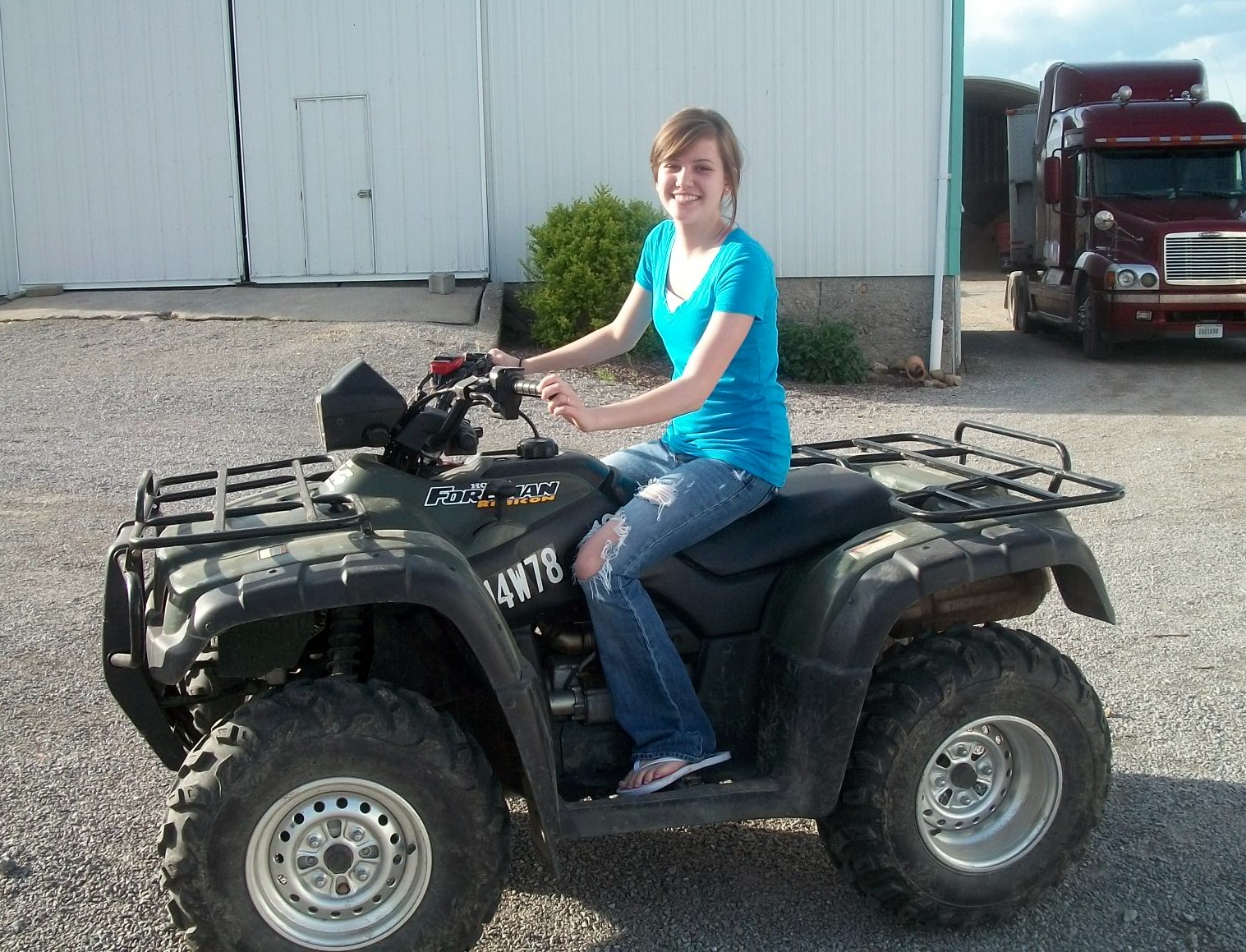 Fifty Things in Fifty Days 18 Ride a fourwheeler