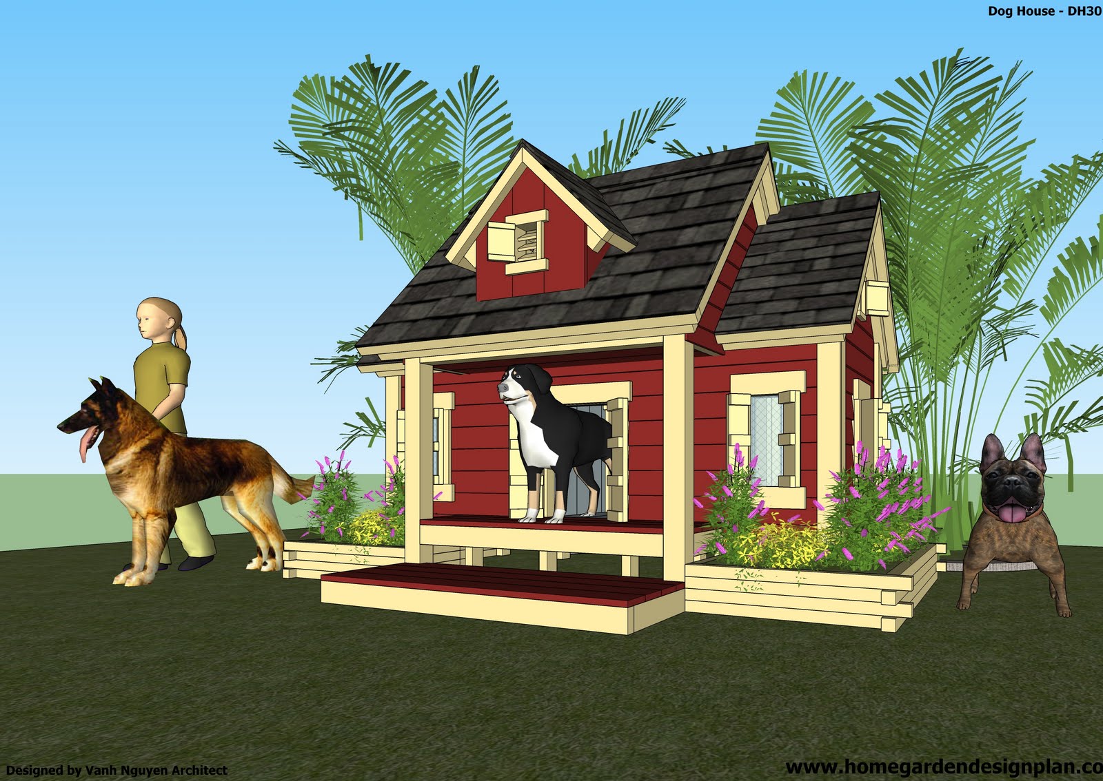  Dog House Plans - How to Build an Insulated Dog House - Free Dog House