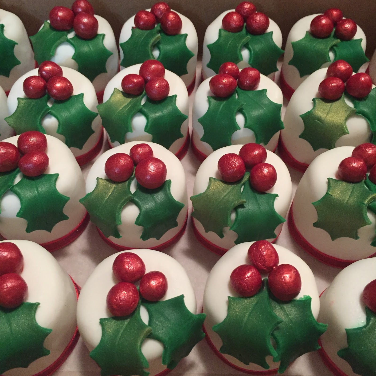 Mini Christmas Cakes, Take 2 and Other Goodies