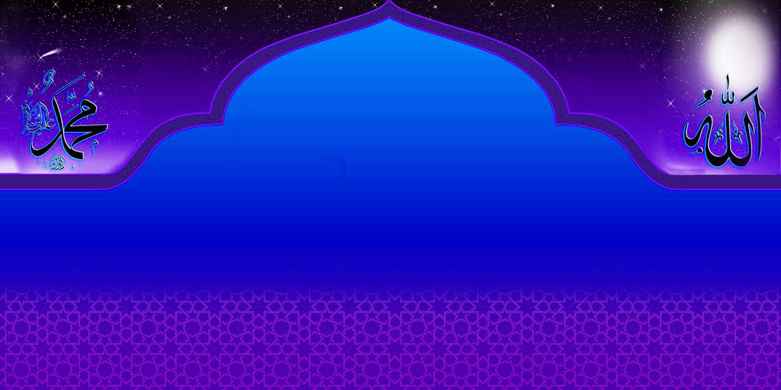 30+ Gaya Terbaru Background Spanduk Islami, Background Baner