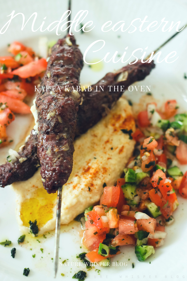 Kafta Kabab Grilled In The Oven Nature Whisper