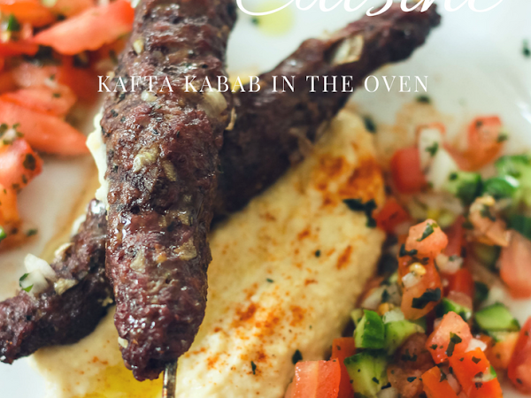 Kafta Kabab Grilled In The Oven 