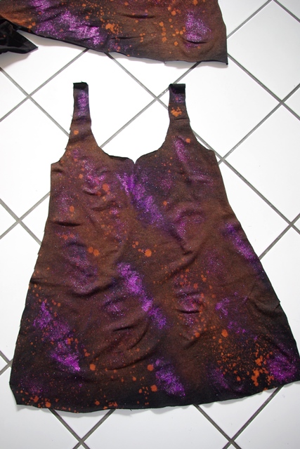 Galaxy Shirt selber machen Galaxy Shirt selber machen