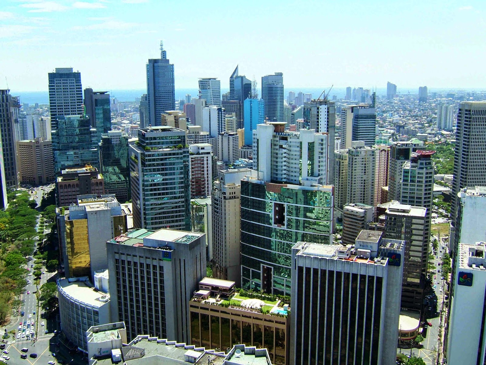 Manila Makati bogata dzielnica Makati czyli najbogatsza dzielnica Manili
