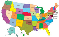  Mapa dos Estados Unidos