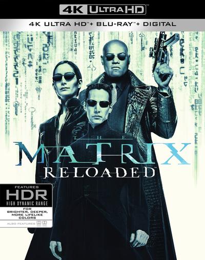 The Matrix Reloaded (2003) 2160p HDR BDRip Dual Latino-Inglés [Subt. Esp] (Ciencia Ficción. Fantástico)
