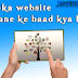 Wapka website banane ke baad kya kare