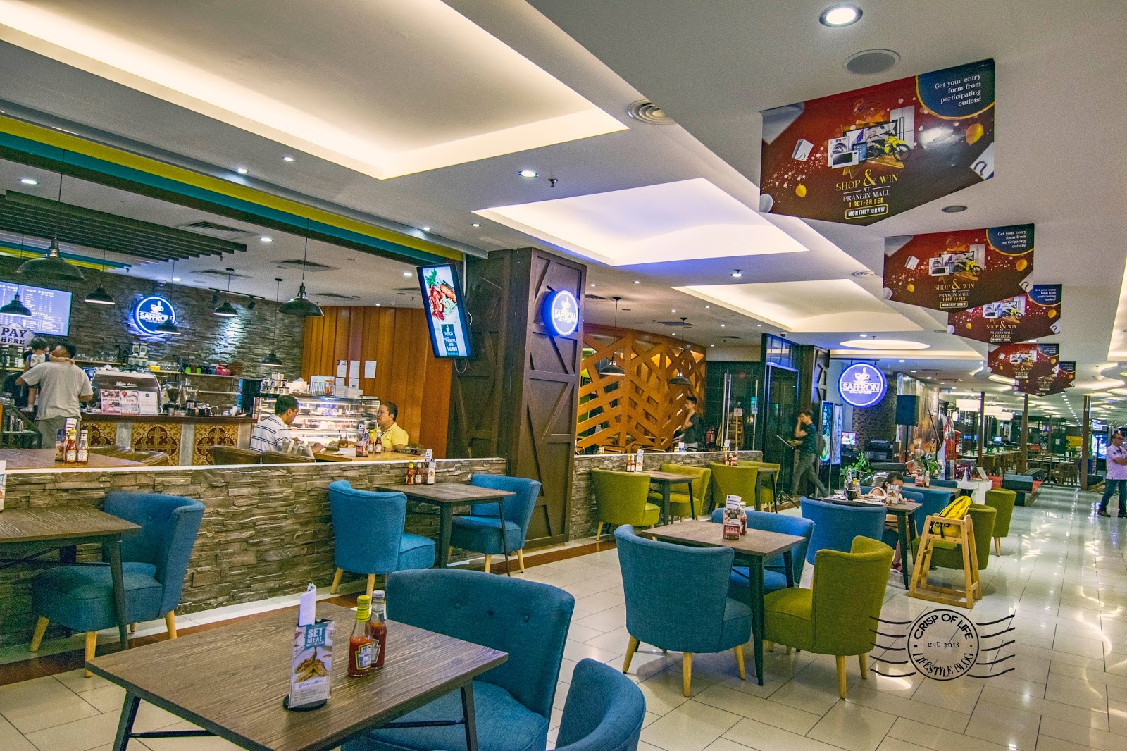 Saffron Lot 33, Prangin Mall, Penang Crisp of Life