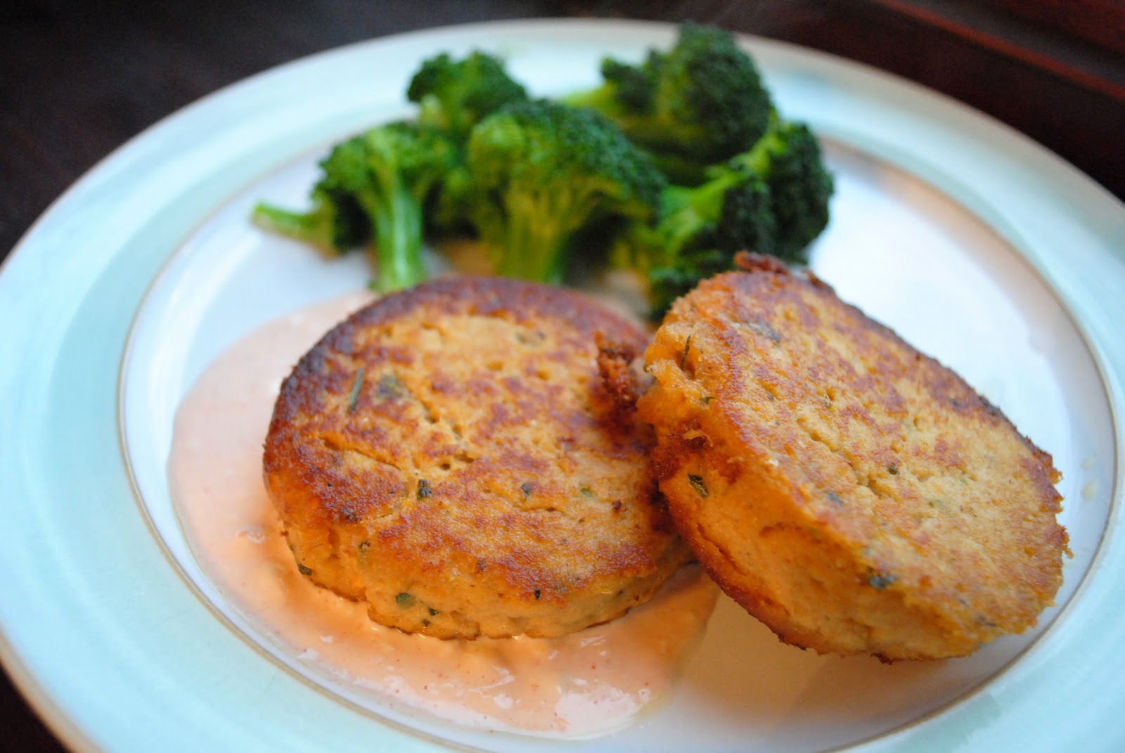 at home with ann: Salmon Cakes - Paleo and Delicious!