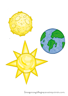 dibujos de planetas y tierra
