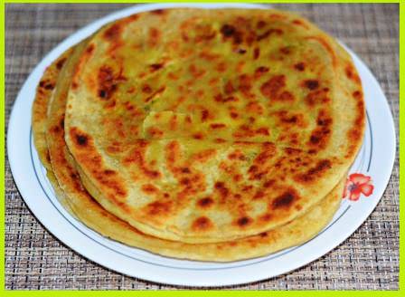 Leftover Dal Paratha Recipe