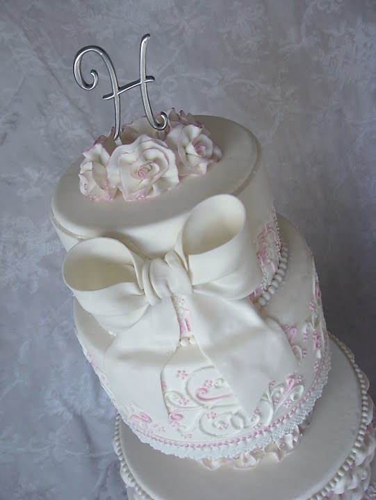 Stacey's Sweet Shop - Truly Custom Cakery, LLC: A Romantic Wedding Cake ...