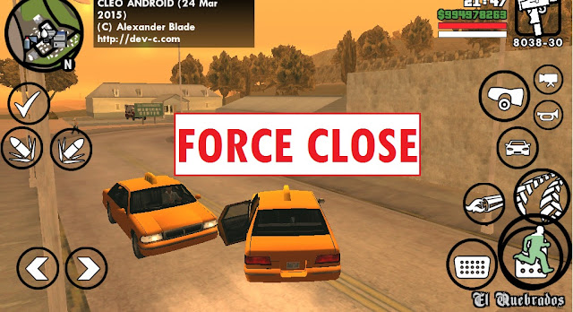 Setting GTA SA Lite Android force Close Setting GTA SA Lite Android force Close