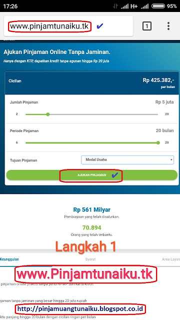 A.Gambar langkah 1 pengajuan pinjaman uang tanpajaminan via link web promo tunaiku www.Pinjamtunaiku.tk A.Gambar langkah 1 pengajuan pinjaman uang tanpajaminan via link web promo tunaiku www.Pinjamtunaiku.tk