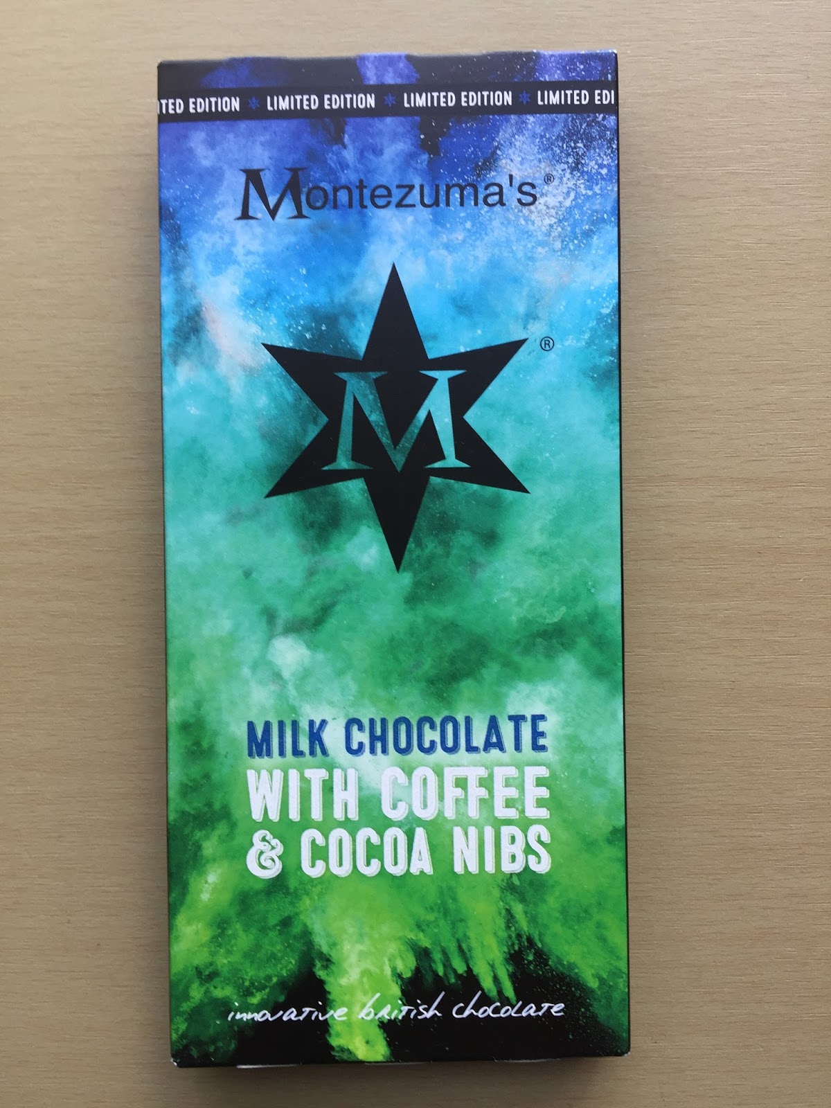 Montezuma's Milk Chocolate with Coffee & Cocoa Nibs