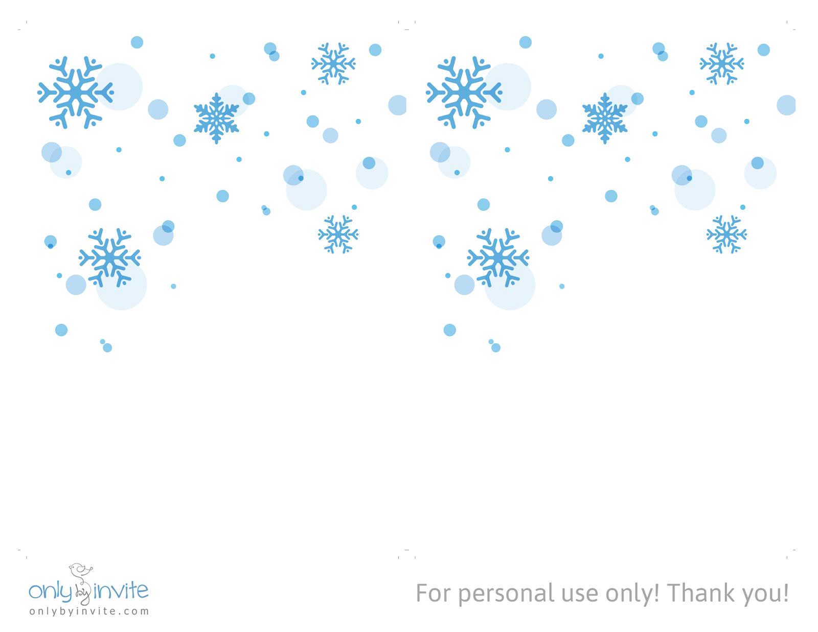 Free printables for happy occasions Free winter wedding invitation