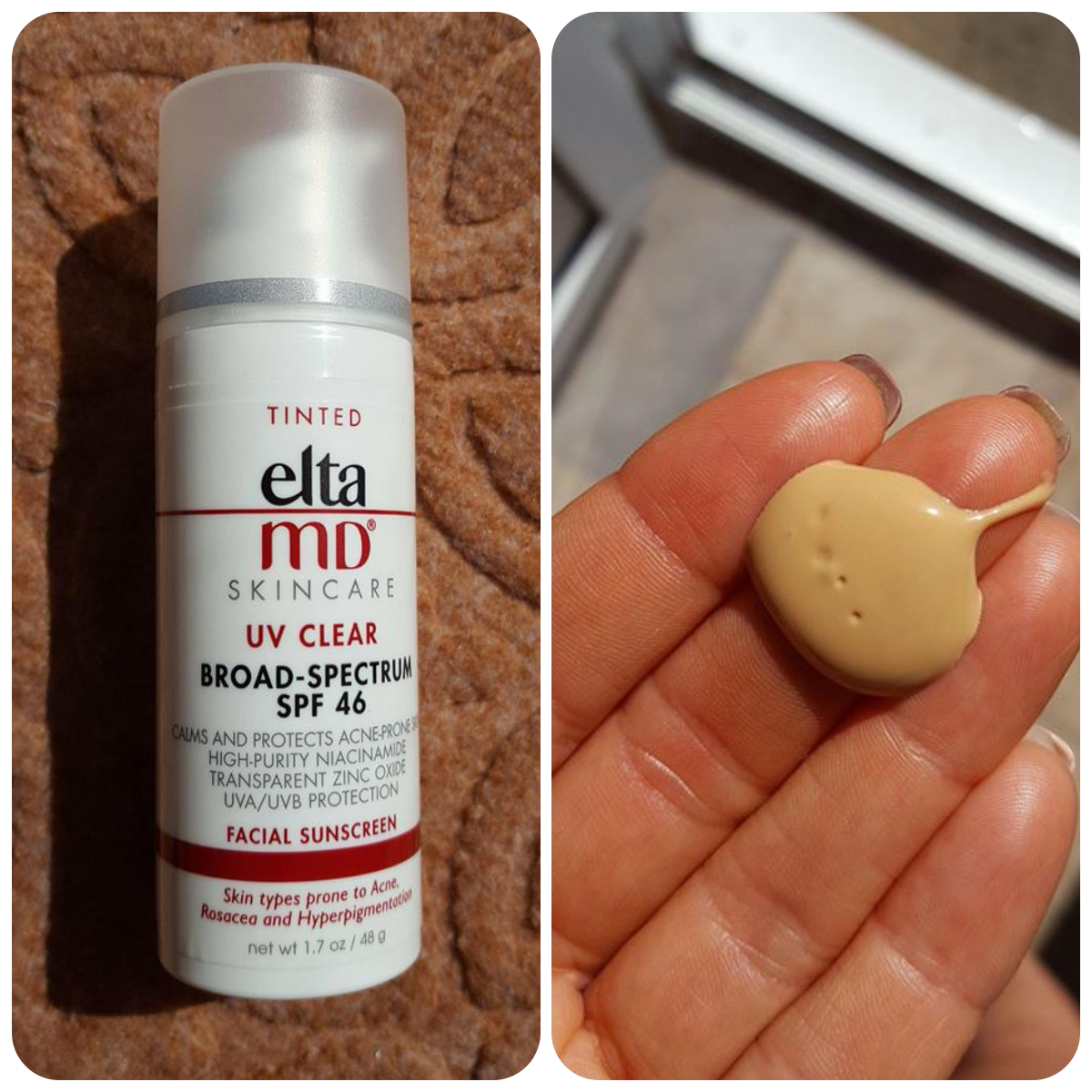 elta md tinted sunscreen swatches