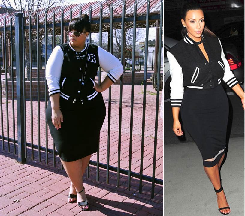 Kim Kardashian Style, Kim Kardashian Fat Girl Look 