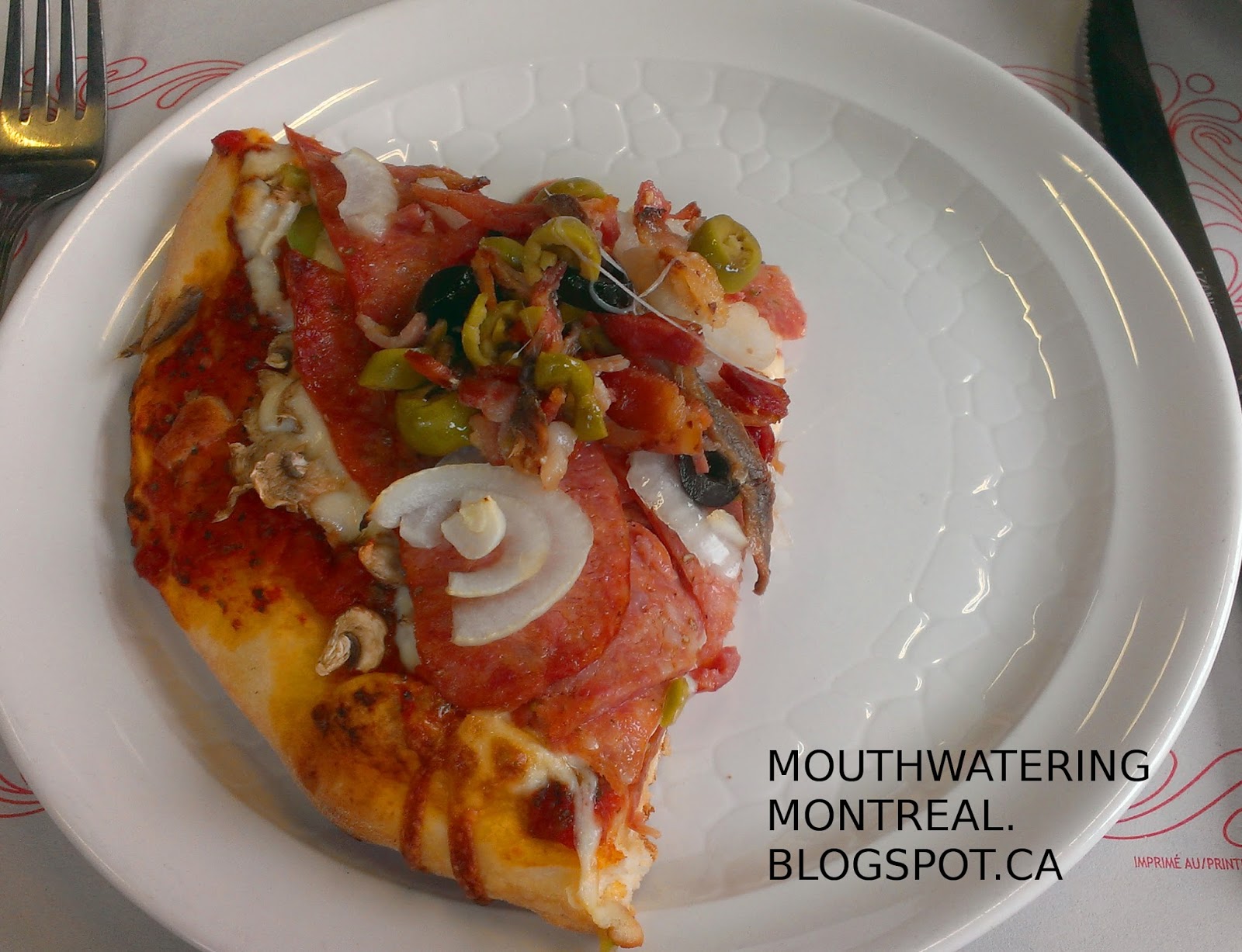 Mouthwatering Montreal Food and Drink in an Awesome City VAN HORNE PIZZERIA PIZZA (WELL, DUH!)