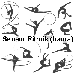 Untuk meningkatkan kebugaran latihan senam irama ritmik harus dilakukan secara