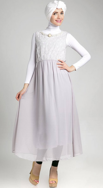 Gambar Dress Muslim Pesta Modis Gambar Dress Muslim Pesta Modis