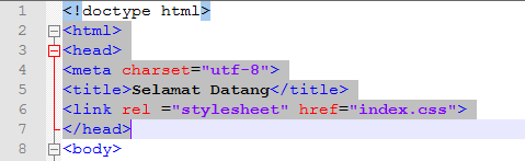 Cara Mempercantik Tampilan HTML dengan CSS ~ EL ARAYA