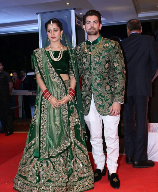 Wedding Reception Pictures of Neil Nitin Mukesh and Rukmini Sahay