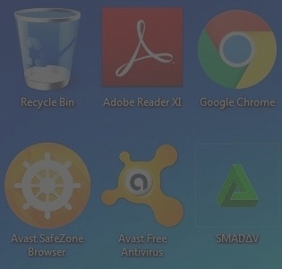 avast safezone browser shortcut icon