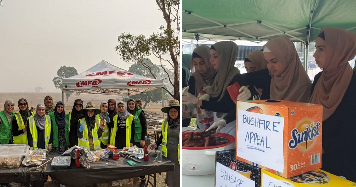 Muslim Women Traveled For Four Hours To Cook Meals For 150 Australian Firefighters