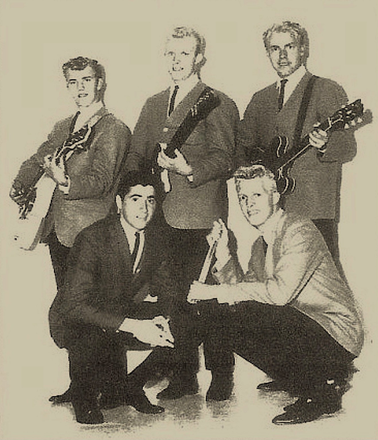 WHITE DOO-WOP COLLECTOR: CHUCK RONDELL with The Sorensen Brothers.