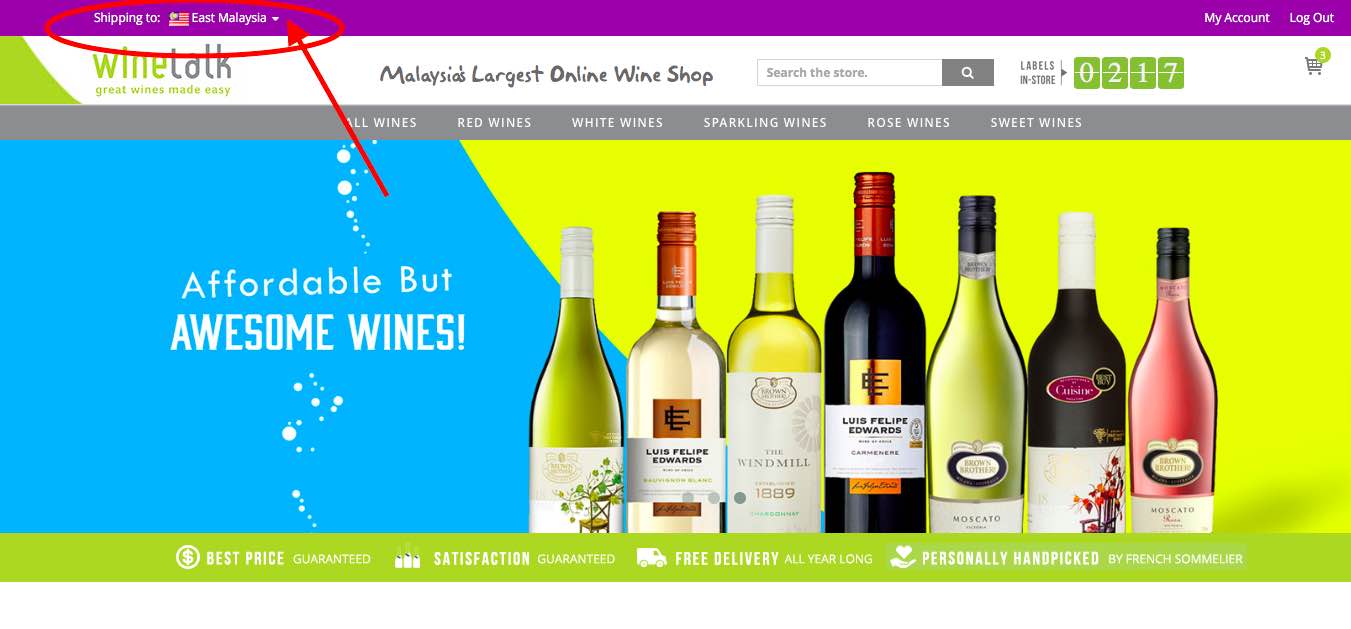 Mummy's Food and Drinks Wine Shopping Made Easy for East Malaysia