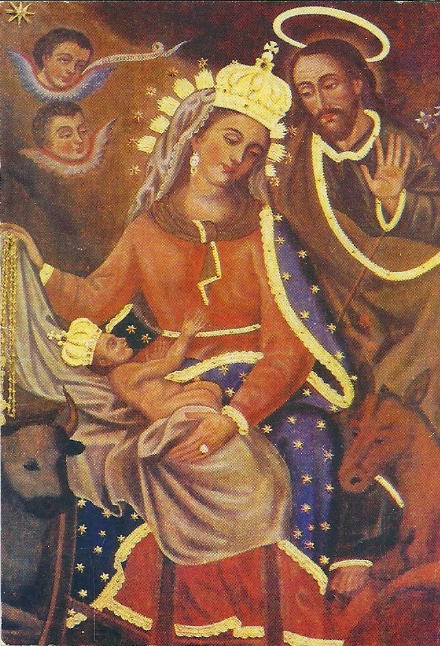 Imagen lienzo de Nuestra Señora de Belén Medellín Colombia