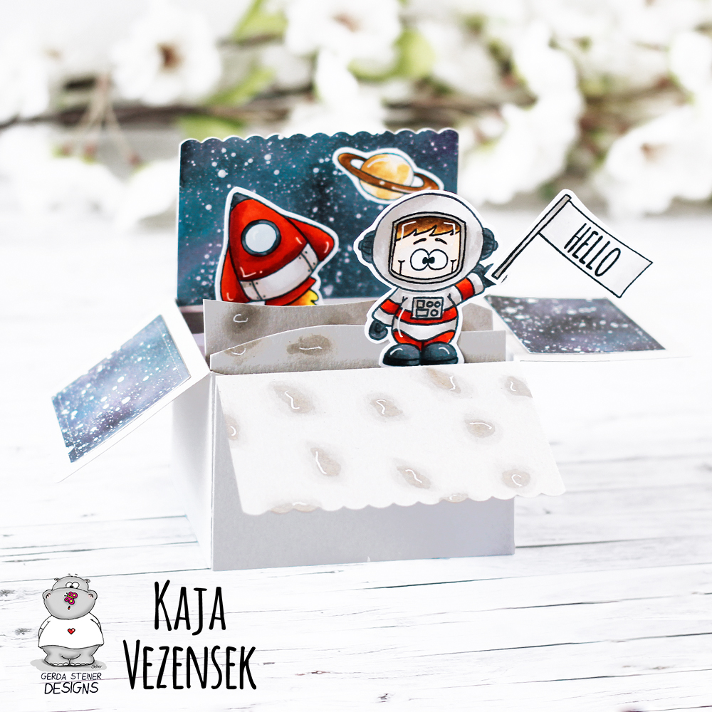 Space pop-up box | GERDA STEINER Space pop-up box | GERDA STEINER