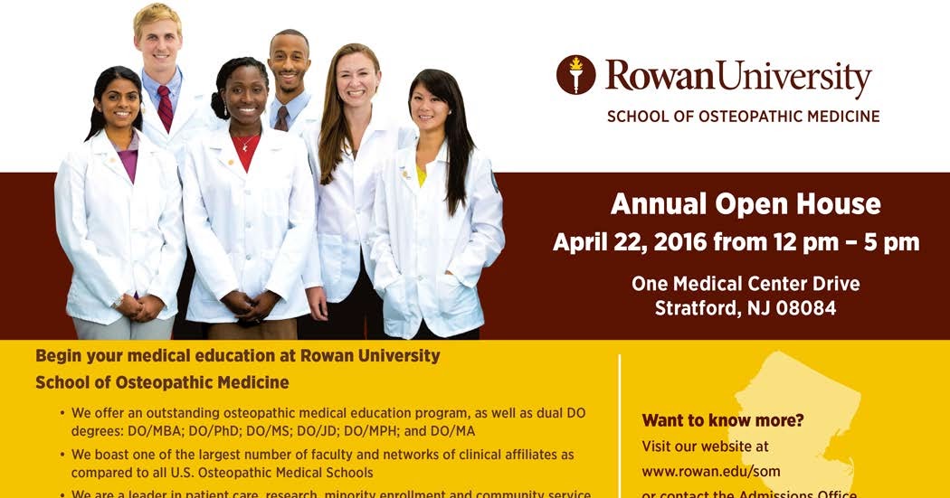 UVA PreHealth Advising Blog Rowan University School of Osteopathic
