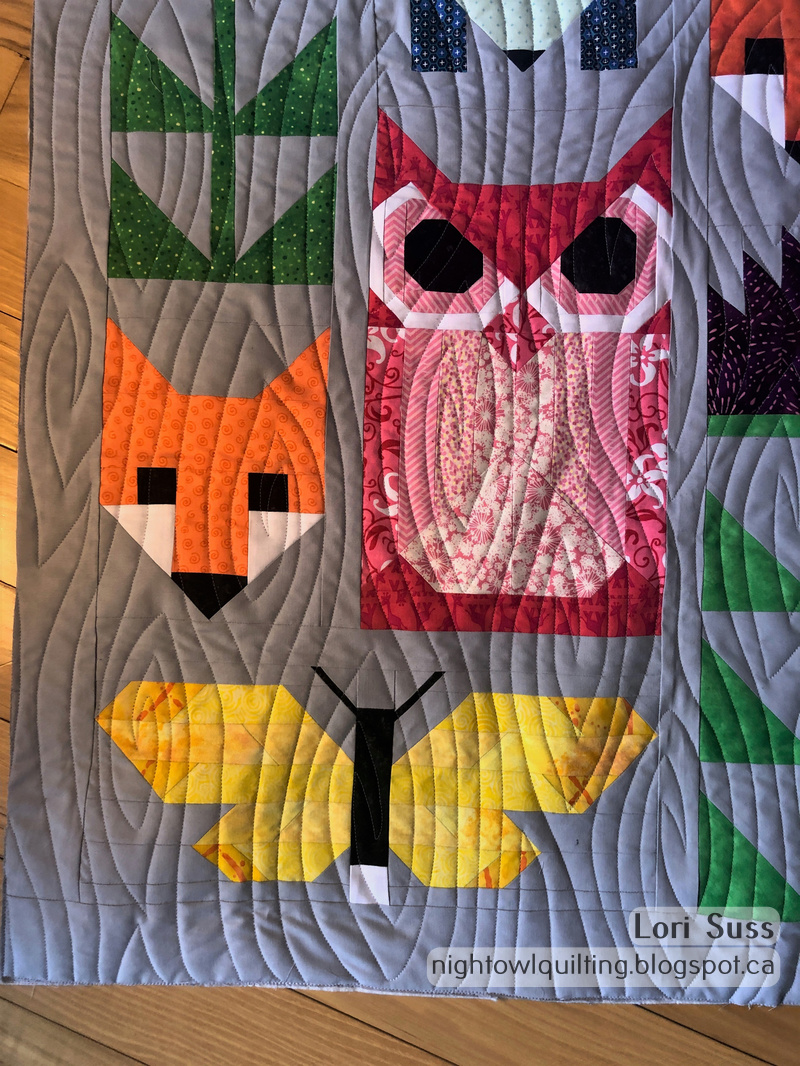 Night Owl Quilting & Dye Works: Fancy Forest Baby (aka Quilt Miracle of  2019)
