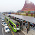 Amazing Invention: China's Track-Less Train Begins Operation In Chinese City - Photos/Video