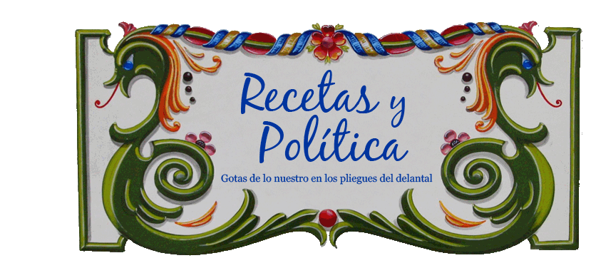 Recetas y política