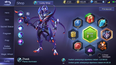 Trik Jitu Lucky Spin Mendapatkan Skin / Hero Permanen