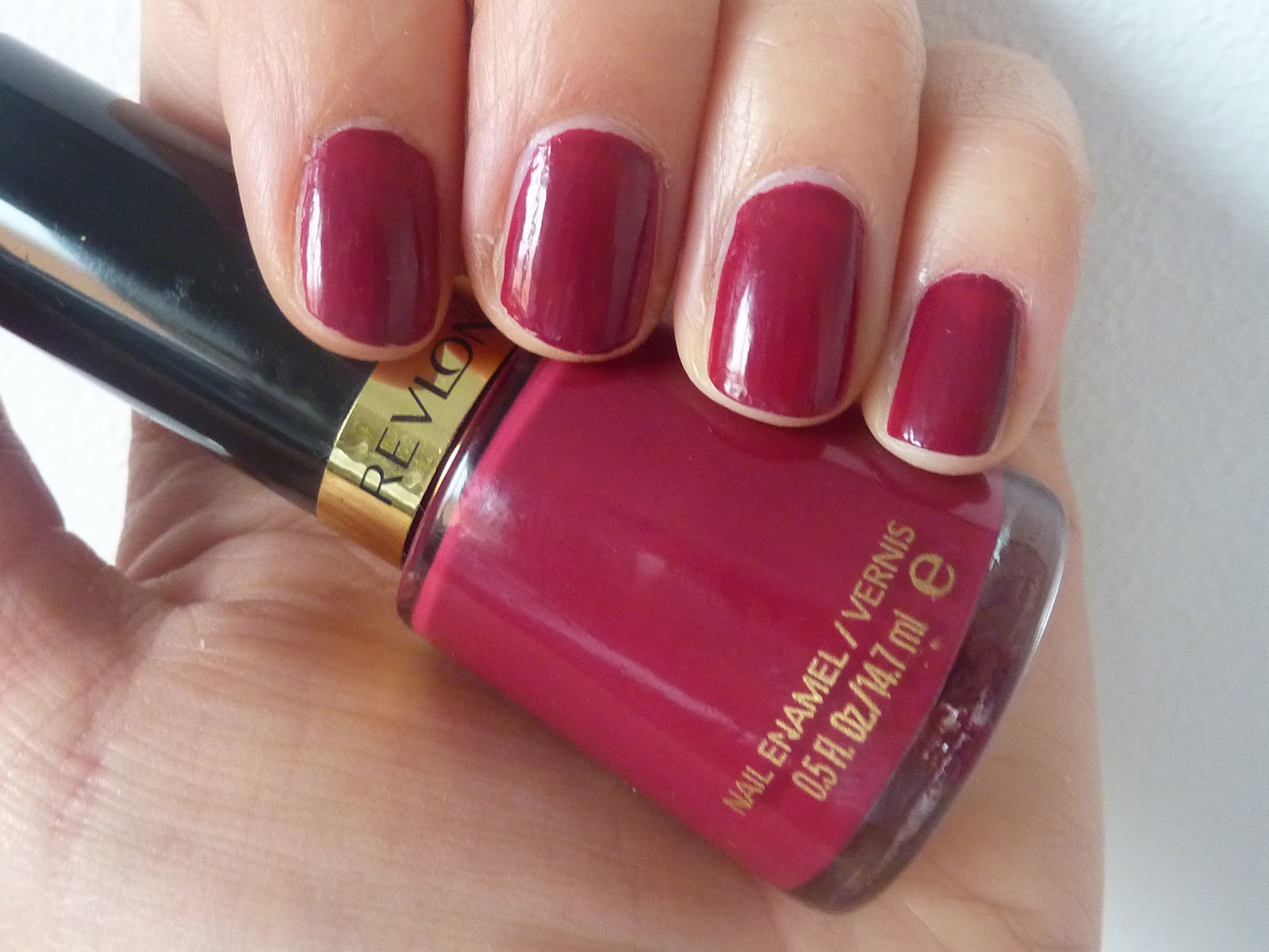 Revlon Nail Enamel in "Raven Red" - wide 1