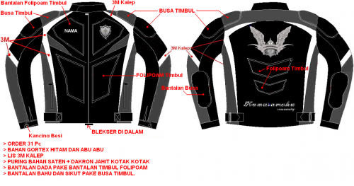 25+ Desain Jaket Touring Rx King