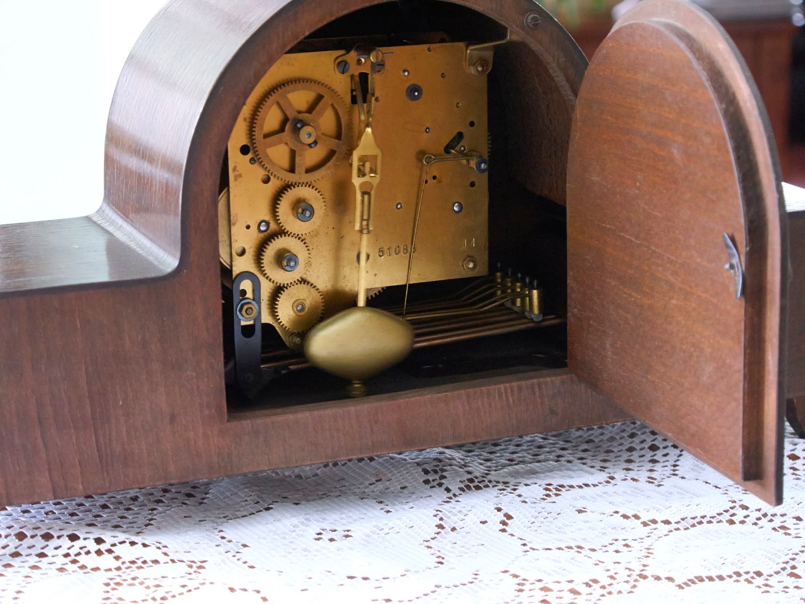 Mantle clock by Mauthe Westminster chime