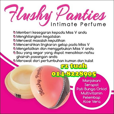 flushy panties intimate perfume untuk wanita