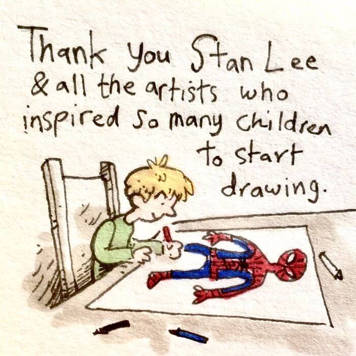 People From All Around The World Share Tribute Art In Honor Of The Marvel Legend Stan Lee People From All Around The World Share Tribute Art In Honor Of The Marvel Legend Stan Lee