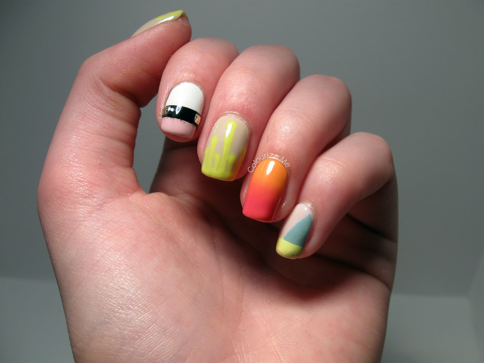 Colourize Me: Skittle Nail Art: Still Into You - Inspired by Hayley ...